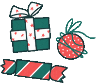 Merry Christmas Winter Sticker