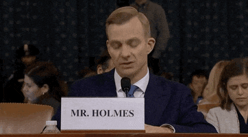 news impeachment impeachment inquiry opening statement david holmes GIF