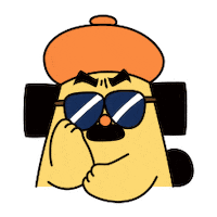Sunglasses Sticker by ohigenopon