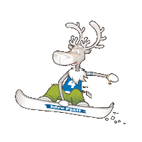 Idre_fjall snowboard brasa sno vinter Sticker