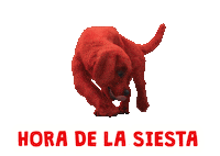Siesta A Dormir Sticker by Clifford Movie