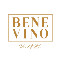 Benevino white red wine gold Sticker