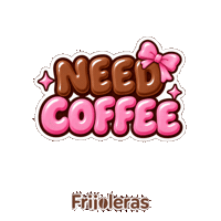Need Coffee Cafecito Sticker by frijoleras