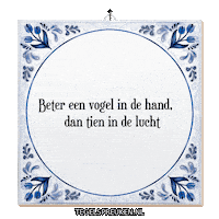 Hand Humor Sticker by Tegelspreuken.nl