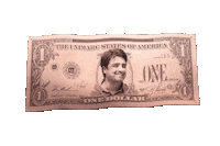 One Dollar Sticker by Unimarc