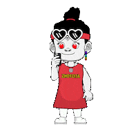 Beauty Smile Sticker by Zhotcita