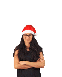 Christmas Glasses Sticker by ENFOCARTE PRODUCCIONES