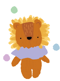 Lion Circus Sticker by Mollie Makes