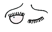 LilysUniverse eyes blink see timburton Sticker