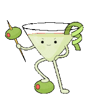 Summer Cocktail Sticker