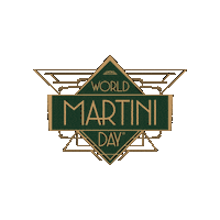 Martinez Gibson Sticker by World Martini Day