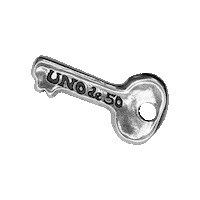 UNOde50_official jewelry key jewels llave Sticker
