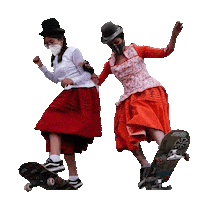 Sticker Skate Sticker by Gifes Con Ensalada