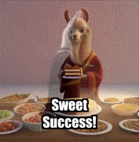 Sweet Success Friends GIF by dalaillamazen