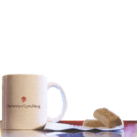 Coffee Tea Sticker by University Of Lynchburg
