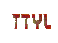 Glitch Text Sticker