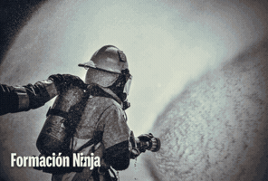 Fire Firefighter GIF by Formación Ninja