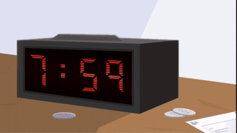 Alarm Clock Animation GIF