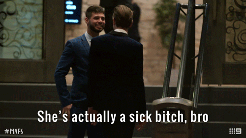 Sick Bro GIF by Married At First Sight Australia