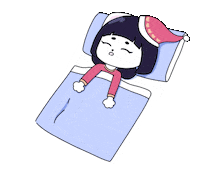jeyi_ch cat kawaii tired sleep Sticker