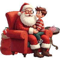 Santa Claus Sticker