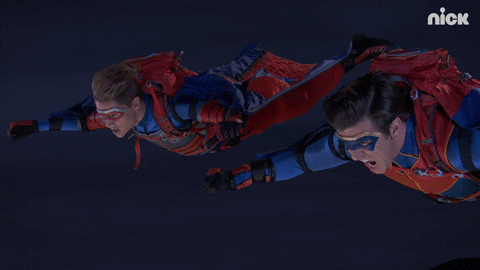 Henry Danger Parachute GIF by Nickelodeon