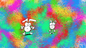 Rainbow Squirm GIF