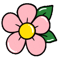 Flower Sticker by Natalie Michelle Watson