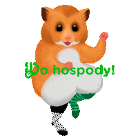 Hamster Socks Sticker by Dedoles