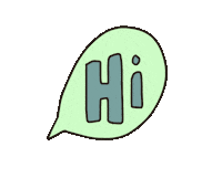 Text Hello Sticker