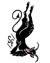 Christmas Sf Sticker by Strange Fellows Brewing