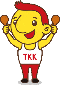 TKKinc taiwan fastfood friedchicken sweetpotato Sticker