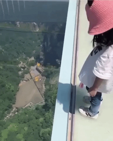 BaklolGifs giphyupload view from height GIF