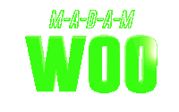madamwoo woo shibuya 渋谷 うー Sticker