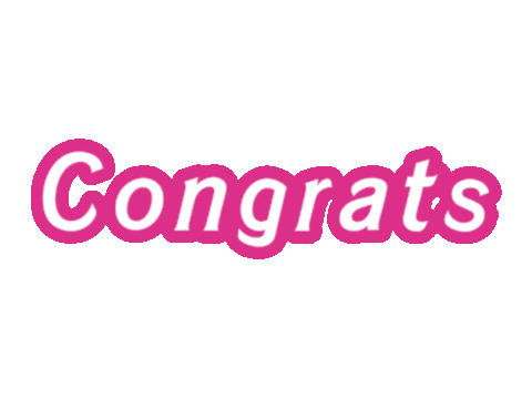 Pink Text Sticker by AJ Yates Inc.
