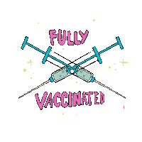 Get The Shot Vaccine Sticker by Major Tom