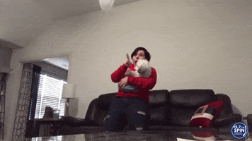 Scared Over There GIF by 957TheSpin