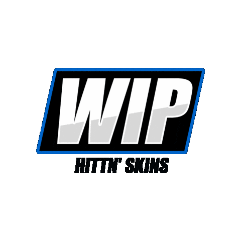 Work In Progress Wip Sticker by Hittn' Skins