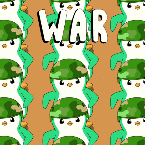 Approaching War GIF by Abster