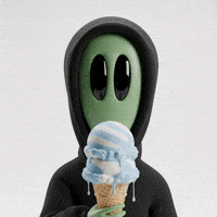 Ice Cream GIF by Lonely Aliens
