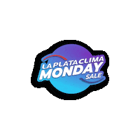 Monday Sticker by LaPlataClima