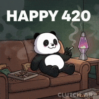 Panda Blaze It GIF by Kanpai Pandas