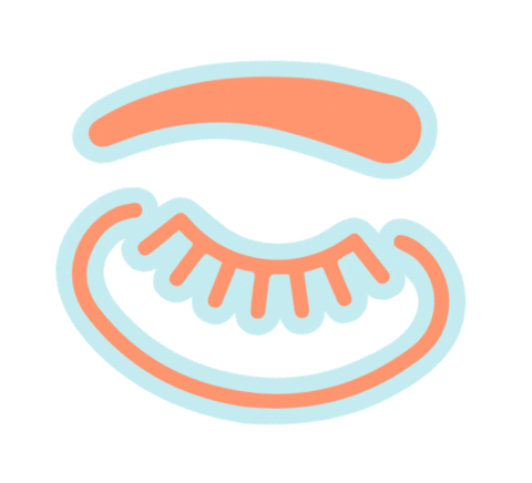 Beauty Lash Sticker by Bambii B