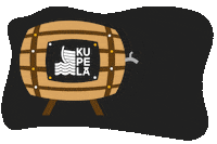 Kupela cider barrel basque cidre Sticker