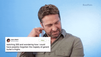 The Majesty Of Gerard Butler's Thighs