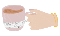 Good Morning Coffee Sticker by Birkelundboutique