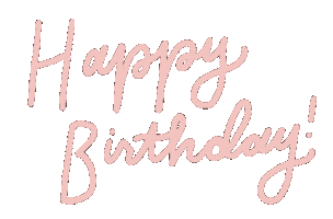 Happy Birthday Sticker by Beauty by Earth
