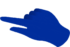 Swipe Hand Sticker by IBM iX DACH