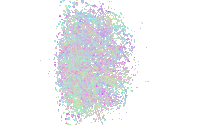 Rainbow Pattern Sticker by Quasi Crystals