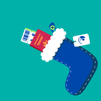 Christmas Travel GIF by ROBINSON – Share the moment